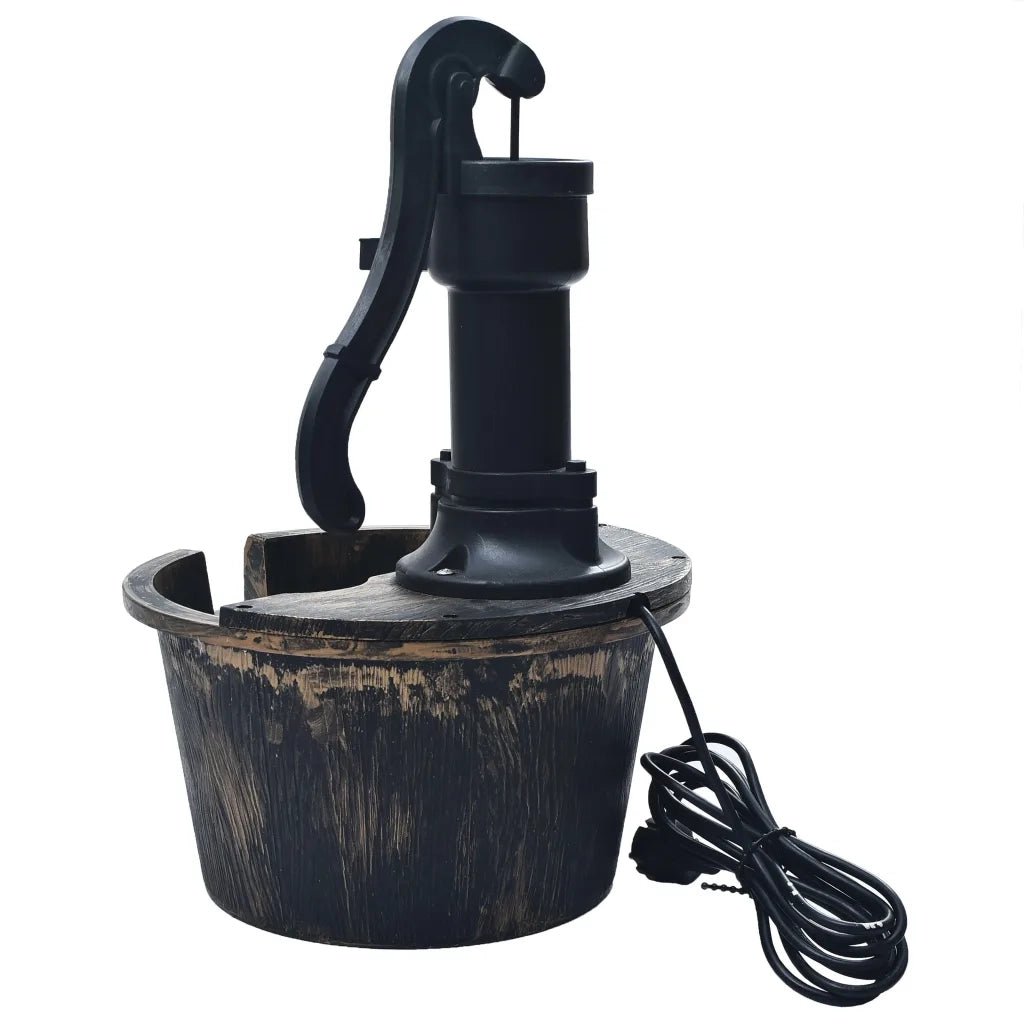 Fontana da Giardino Barile con Pompa 48231