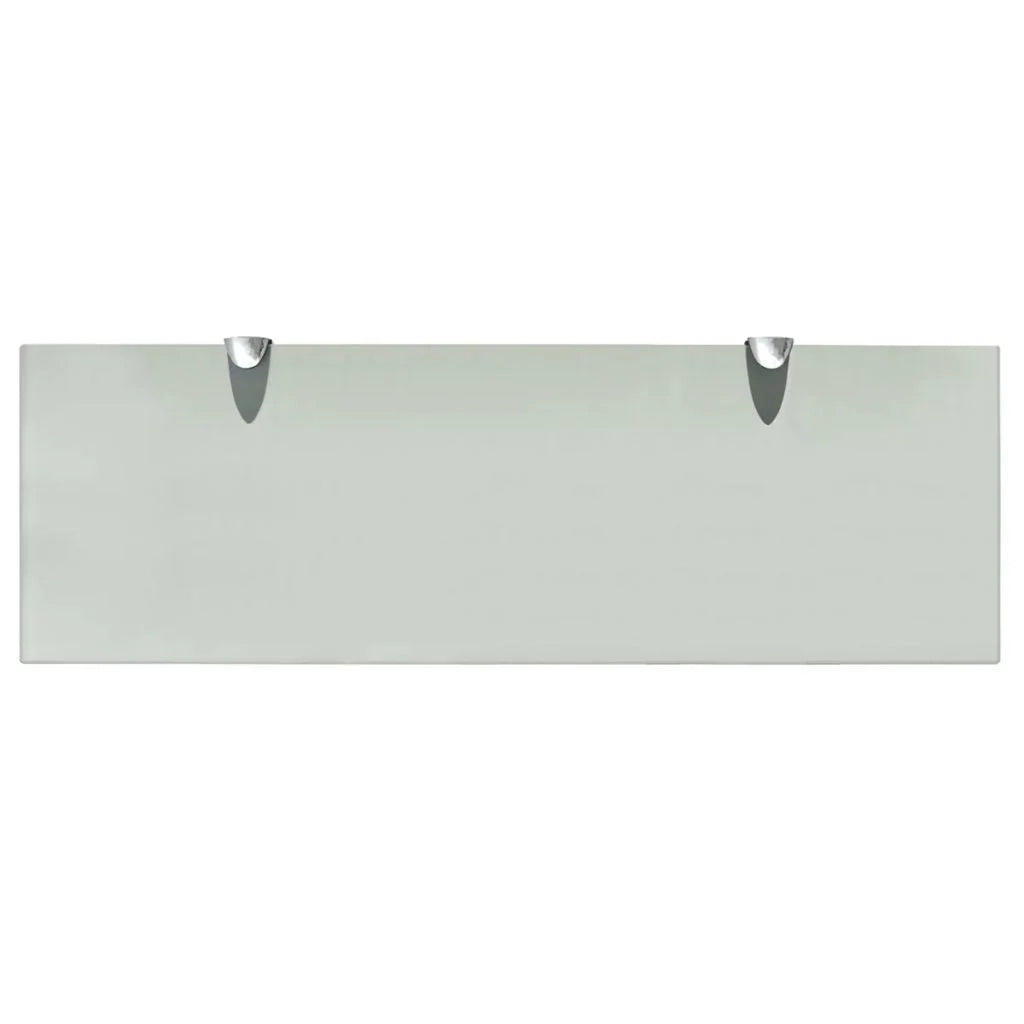 Mensola/armadietto/mobile in vetro da parete 60 x 20 cm spessore 8 mm 2702162/2