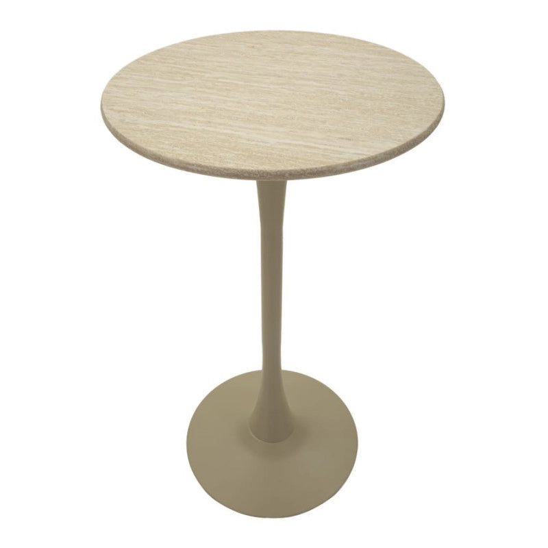Tavolo Bar Alaska Crema cm ø 60x106