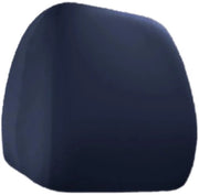 Supporto di testa universale da 2 pezzi - Pochette di protezione di testa lavabile - Impermeabile a polvere - Chiusura elastica - Dimensioni 26 x 24 cm