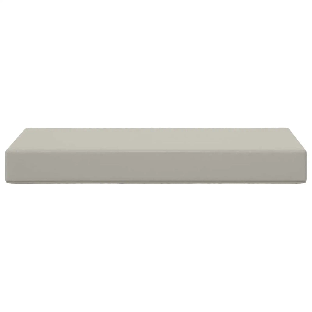 Cuscino da Sedia Esterno Grigio 80 x 40 x 8 cm 100% Poliestere