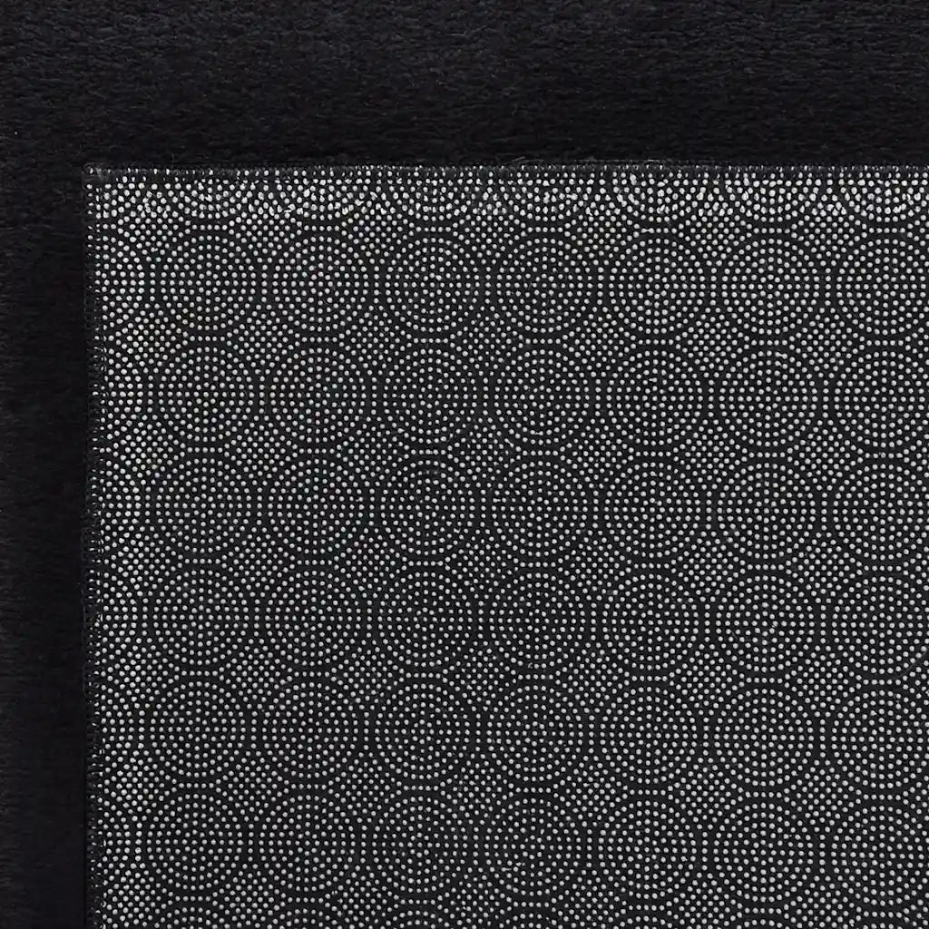Tappeto Shaggy Nero 240x305 cm in Poliestere 353820