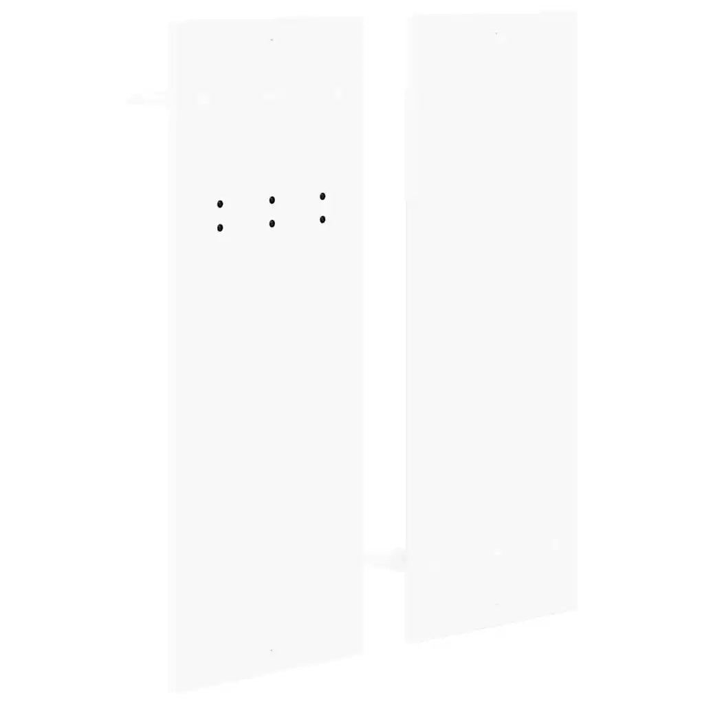 Appendiabiti a muro Bianco 70 x 10 x 90 cm Legno multistrato CFW8365366