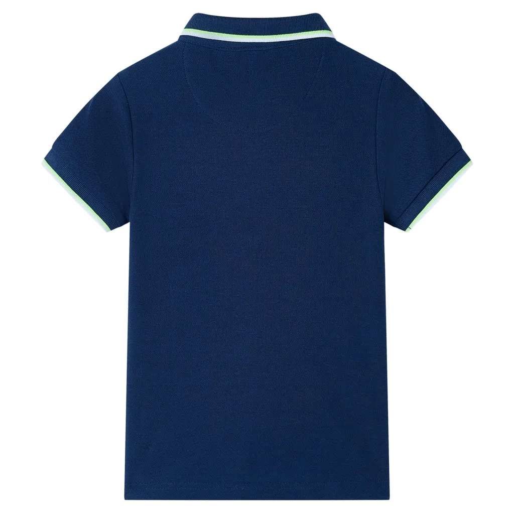 Polo da Bambino Blu Marino 116