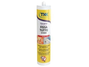 ADESIVO DI MONTAGGIO FISSA TUTTO PER ESTERNI TEKAFIX ST- - ml.300 beige - 2 pezzi TKK
