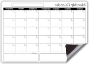 Calendario Sticker per Whiteboard per Famiglia e Colleghi - Utile Strumento di Pianificazione.