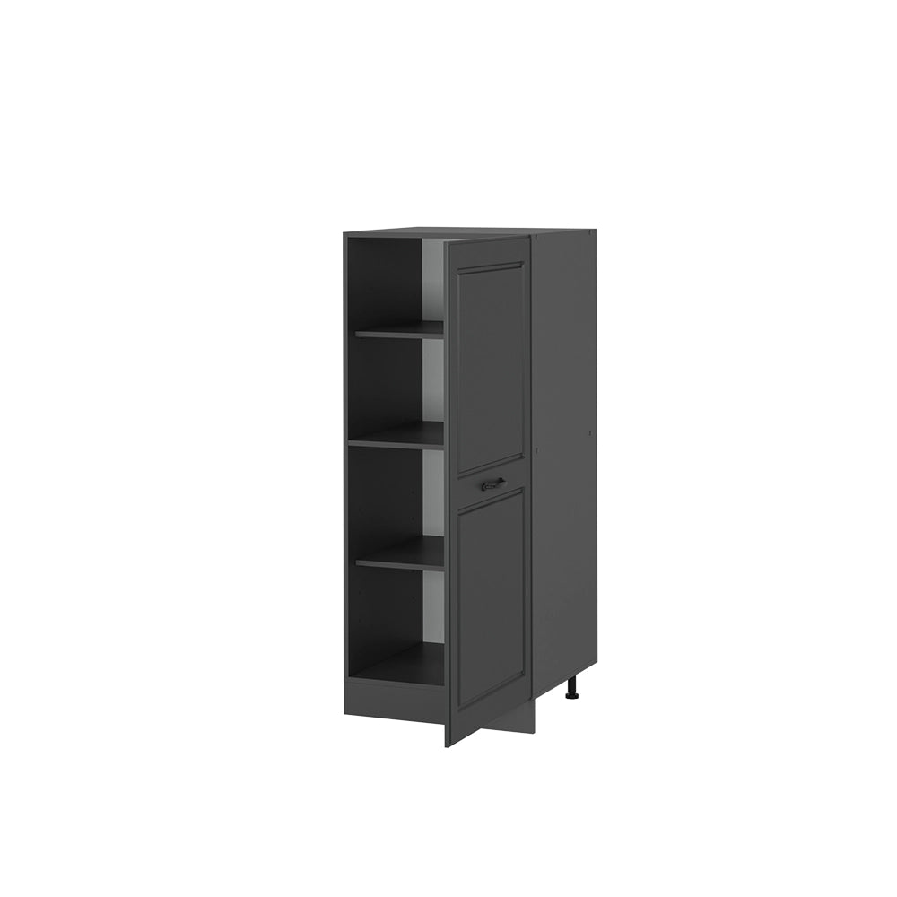 Mobile cucina dispensa R-Line Antracite rustico/Antracite 60 cm Vicco