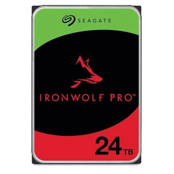 Seagate ironwolf pro st24000nt002 disco rigido interno 24 tb 7200 giri/min 512 mb 3.5" serial ata iii