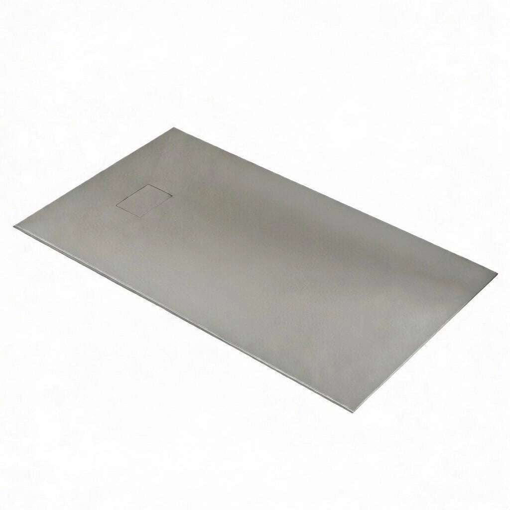 Piatto doccia in resina 90x180 cm effetto pietra colore grigio CUBA