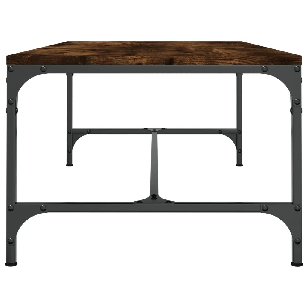 Tavolino da salotto | Tavolino da caff¨¨ | Tavolino da Soggiorno Rovere Fumo 100x50x35 cm Legno Multistrato