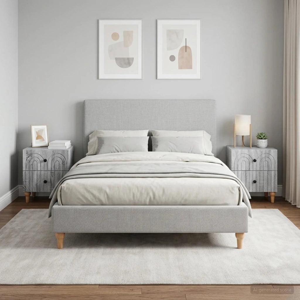 Armadio da Notte 2 pcs Grigio Sonoma 43 x 34,5 x 48 cm 894078