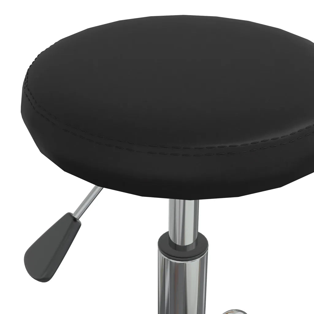 Sgabello da Massaggio in Similpelle Nero cod mxl 56961