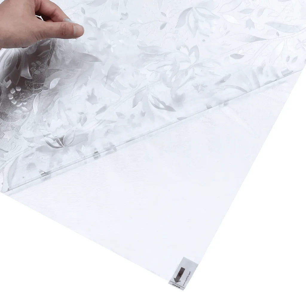 Pellicola per Finestra Smerigliata Motivo Fiore 90x500 cm PVC CFW7304355