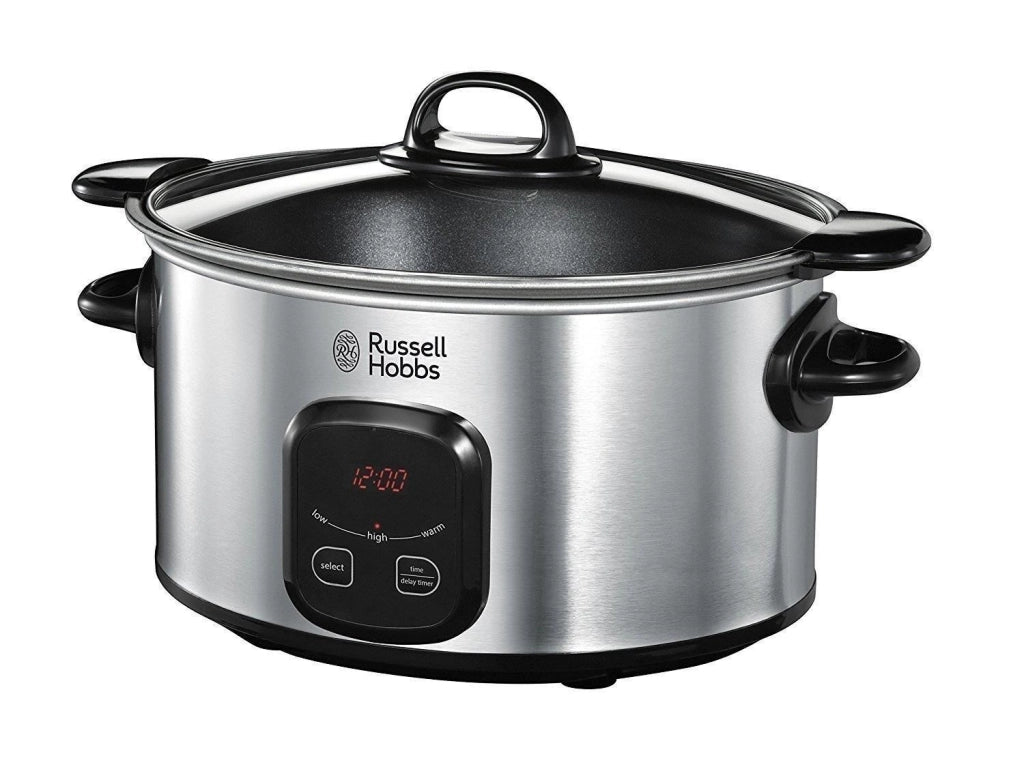 Russell Hobbs MaxiCook 6 L 200 W Nero, Acciaio inossidabile