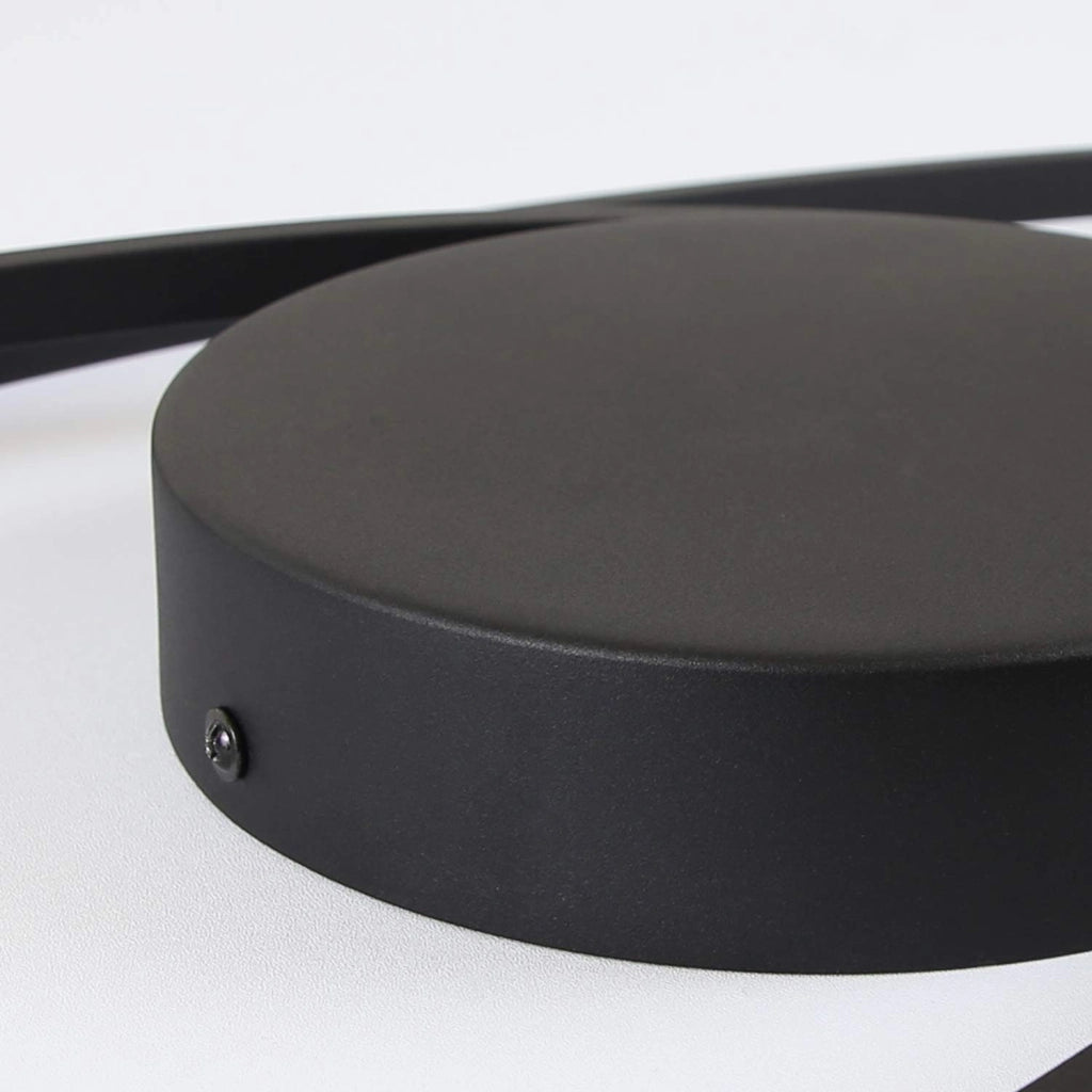 ZMH Lampada da soffitto plafoniera LED moderna ad anello 36W per soggiorno interni
