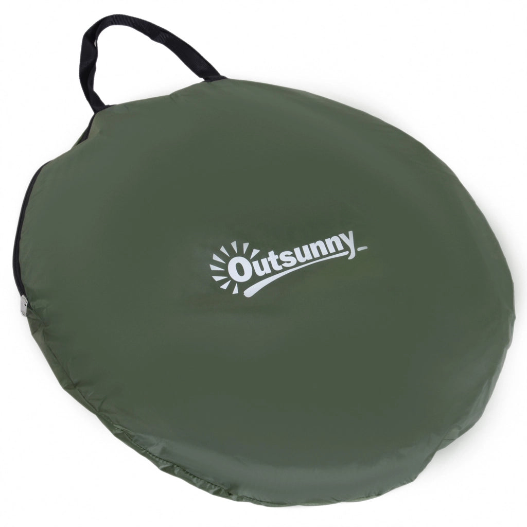Tenda da Doccia Impermeabile ¨C zephmum ¨C Verde 100x100x185 cm