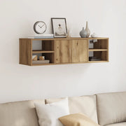 Armadietto a Muro Rovere Artigianale 101x30x29 cm in Truciolato 856489