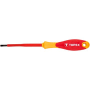 Topex 39d472 giravite piatto 100 000v 4,0 x 100 mm, crmo ds
