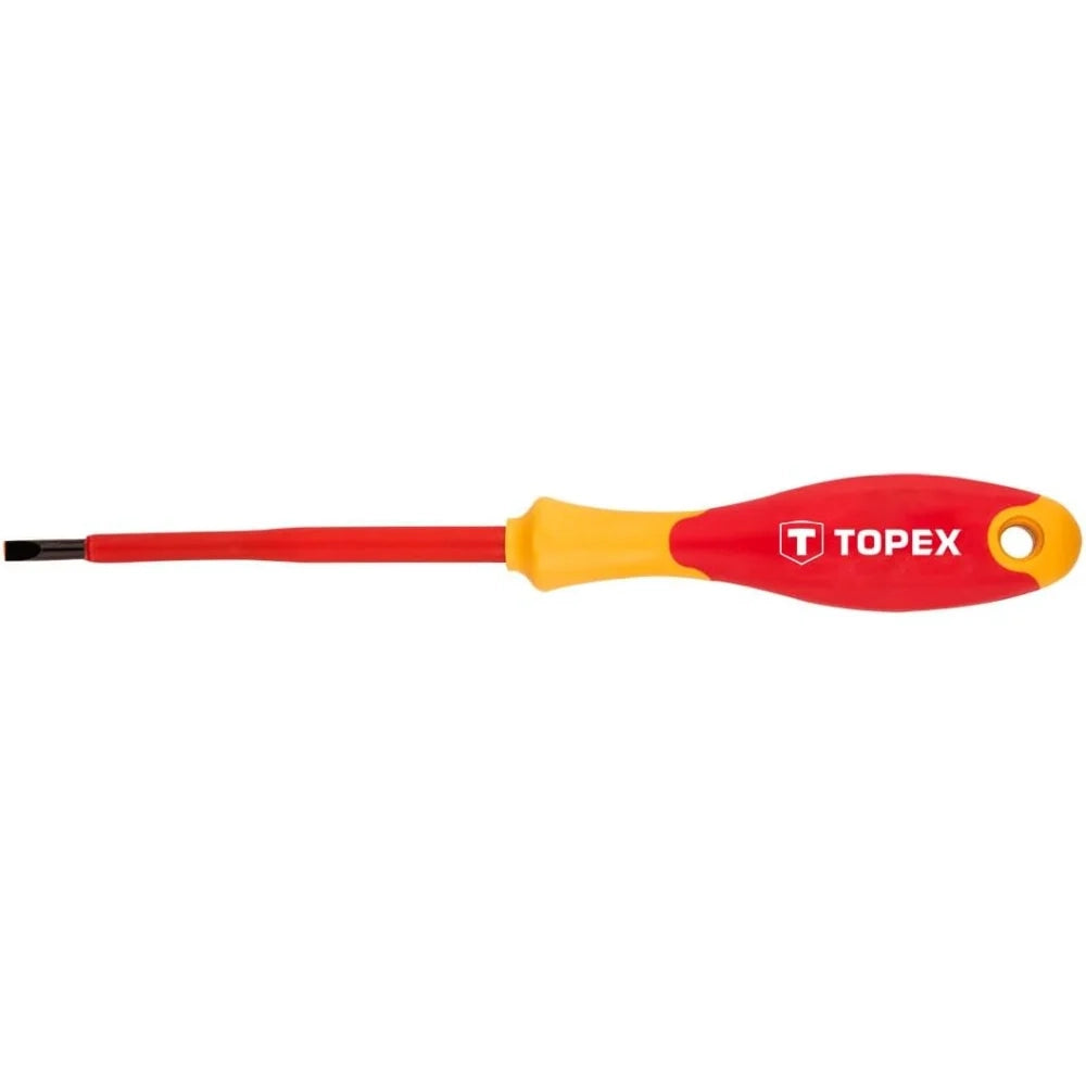 Topex 39d472 giravite piatto 100 000v 4,0 x 100 mm, crmo ds