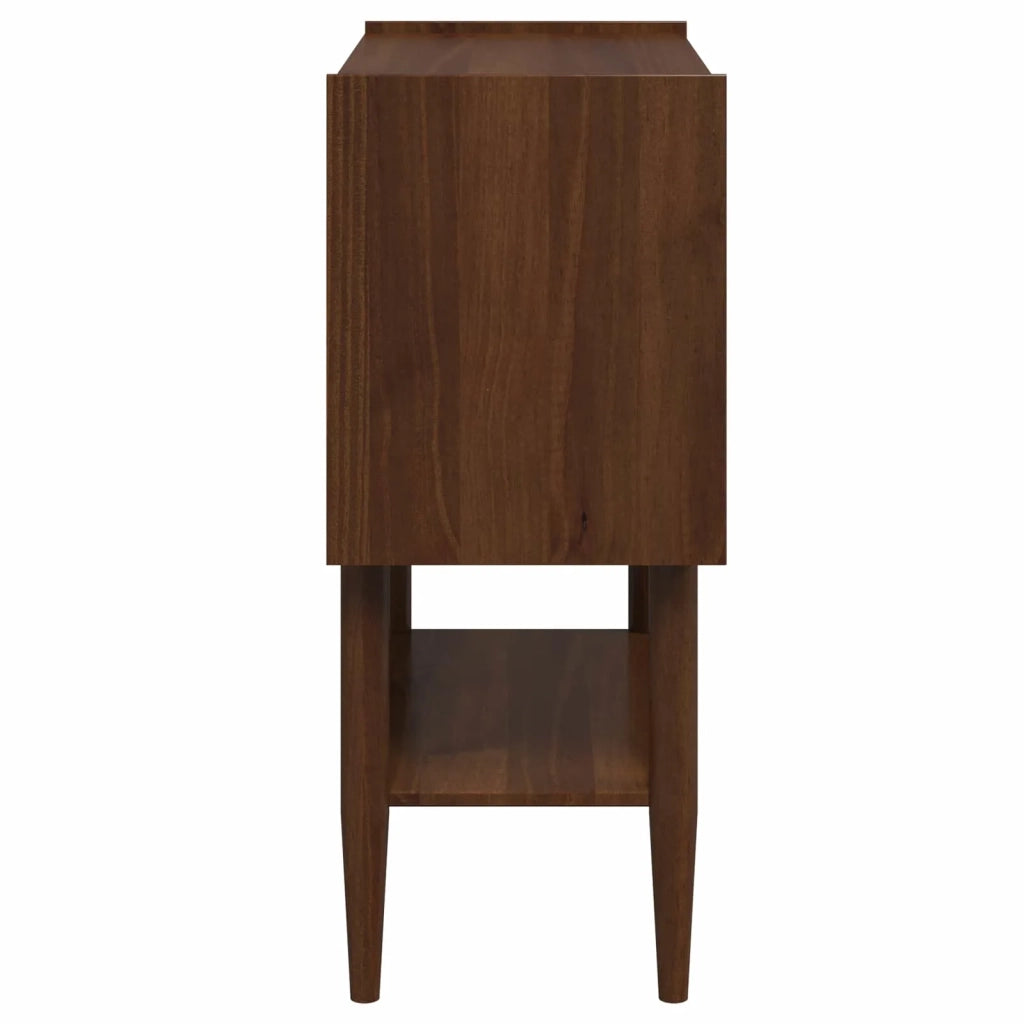 Tavolo consolle BILBAO Caramello scuro 80 x 40 x 95 cm 42041336
