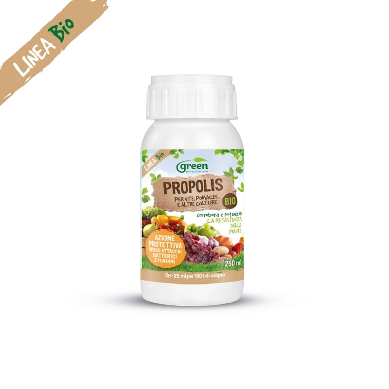 CONCIME A BASE DI PROPOLI protezione piante cicatrizzazione ferite 200ml GREEN
