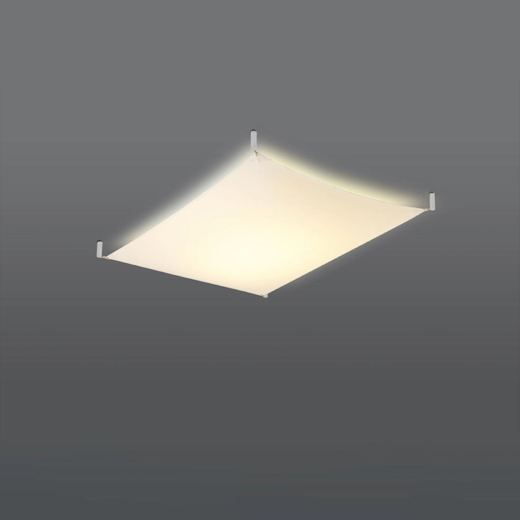Lampada da soffitto LUNA 2BM 2x8,5W 850lm 3000K Bianco Minimalista Rettangolare