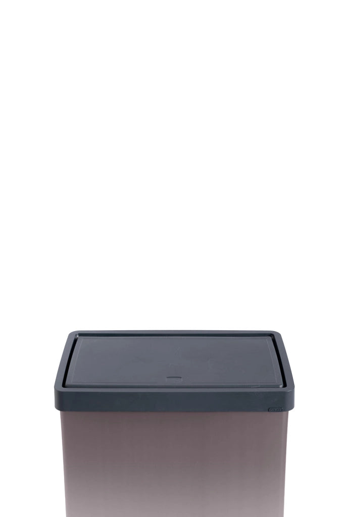 Pattumiera Alta 54L Keter Verto High 43,5x26,5x68,7 cm in Plastica Rosa Perla