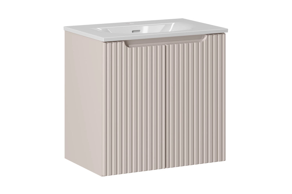 Set mobili bagno 60 cm con lavabo per mobile SKY Nova Cashmere 60 x 1401 x 40 cm