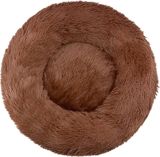 Letto per animali - Rond - 90 cm - Grande - Letto per cani - Letto per gatti - Super soffice - Plush - Letto per cani - Letto per gatti - Lungo - Caldo - Per dormire