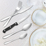 Set di utensili, lucidatore di vetro in acciaio inossidabile, resistente al lavastoviglie / Salute e durata, 36 pezzi