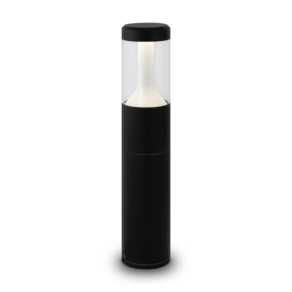 Maytoni Lampada da terra moderna Koln 1 luce LED integrato IP54 nero alluminio