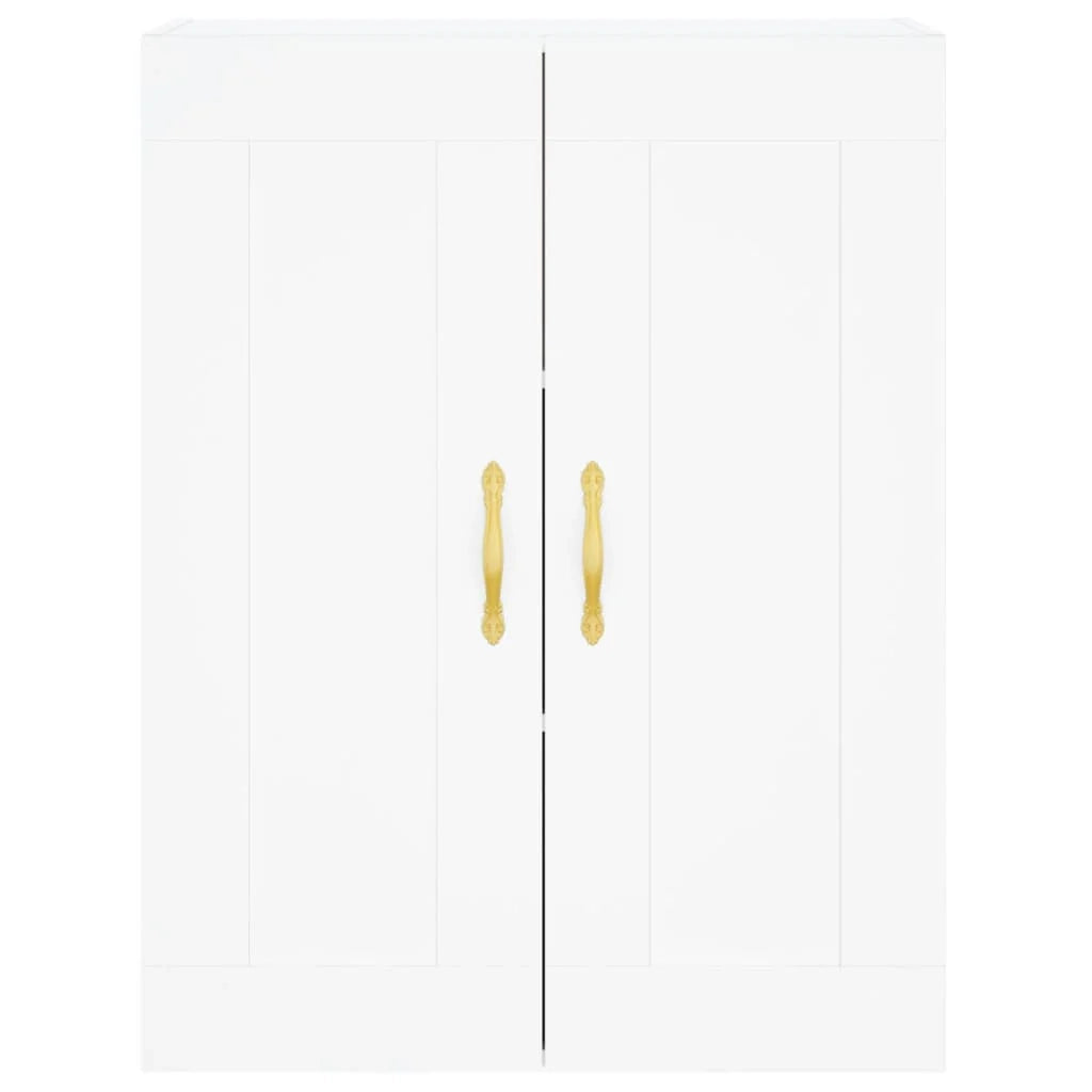 Buffet credenza cassettiera armadio mobile contenitore organizer cucina soggiorno salotto alto 69,5 x 34 x 180 cm legno ingegnerizzato bianco 02_0032756