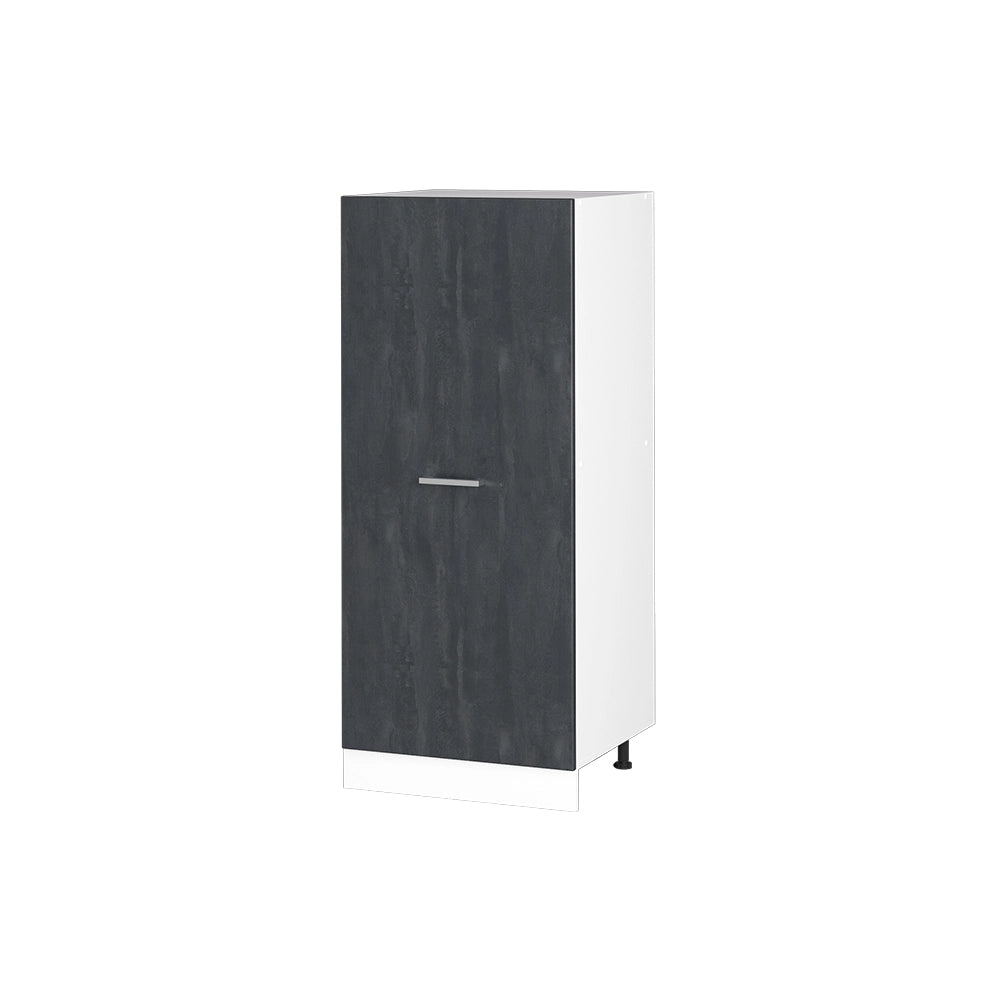 Vicco Frontale cucina Calcestruzzo nero 59.6 x 132.7 cm frontale del mobile per dispensa
