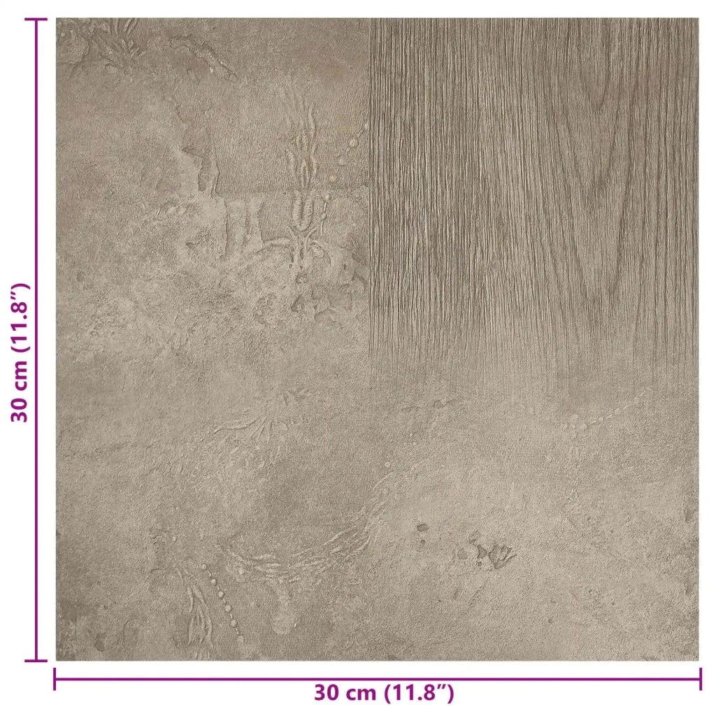 Plance per Pavimentazione Autoadesiva 30,5 x 30,5 cm 20 pz PVC CFW3816611