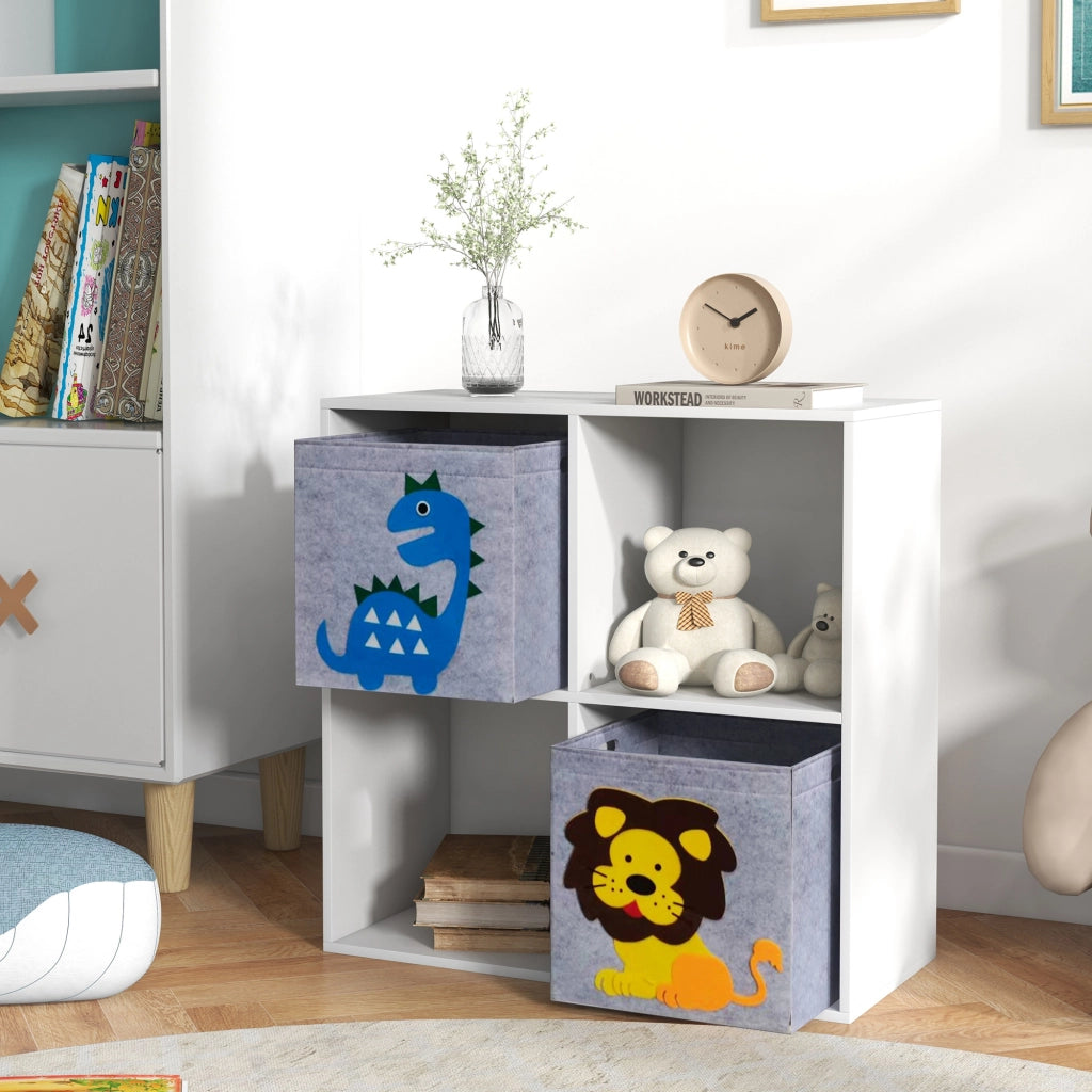Cassettiera per bambini con cassetti ¨C zephmum ¨C MDF bianco