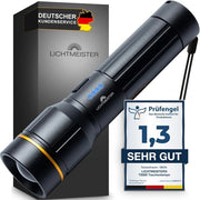 Lanterna - 2000 lumen 5000 mAh batteria - ricaricabile - LED estremamente luminoso - impermeabile