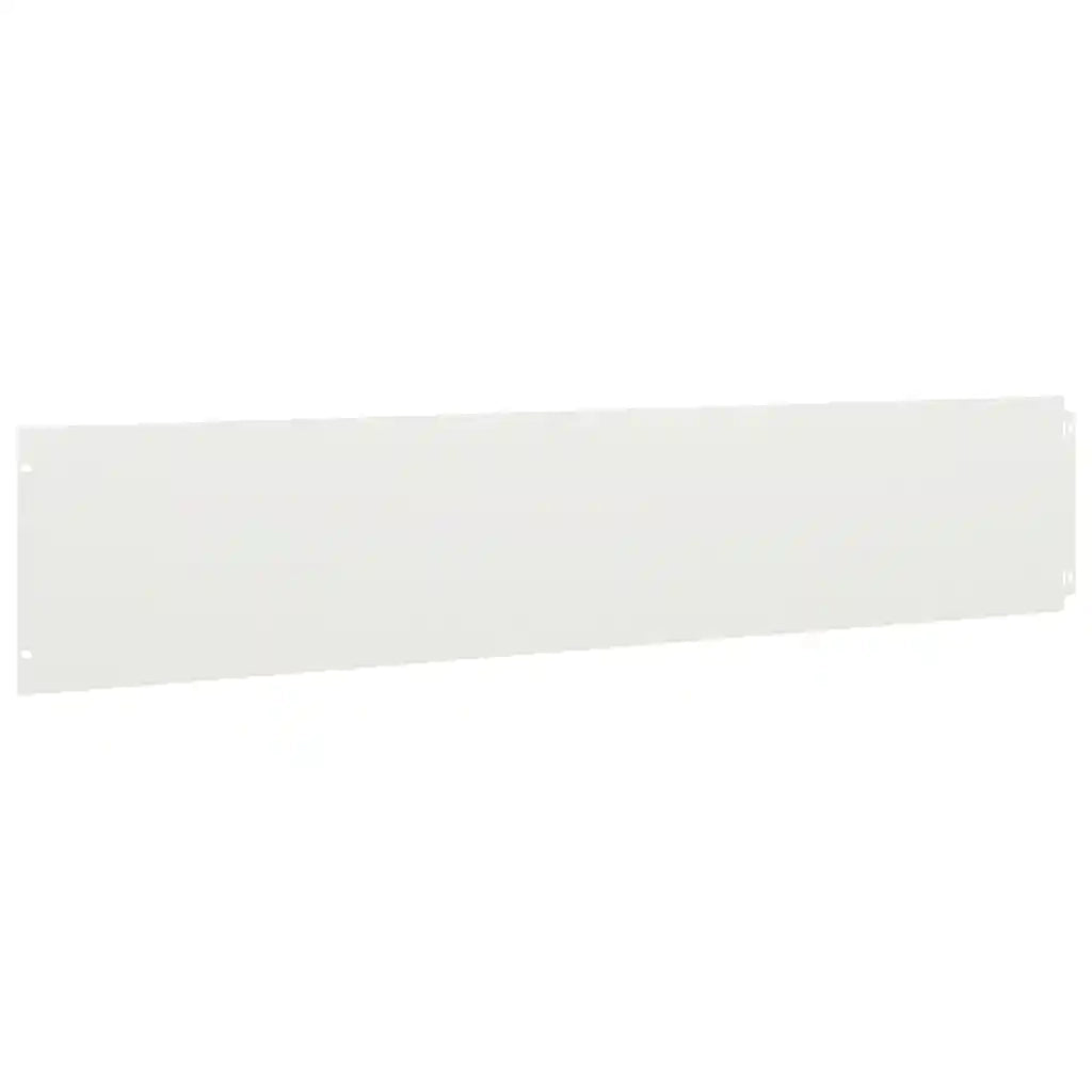 Bordure per Prato 10 pz Bianchi Acciaio Laminato a Freddo 860155