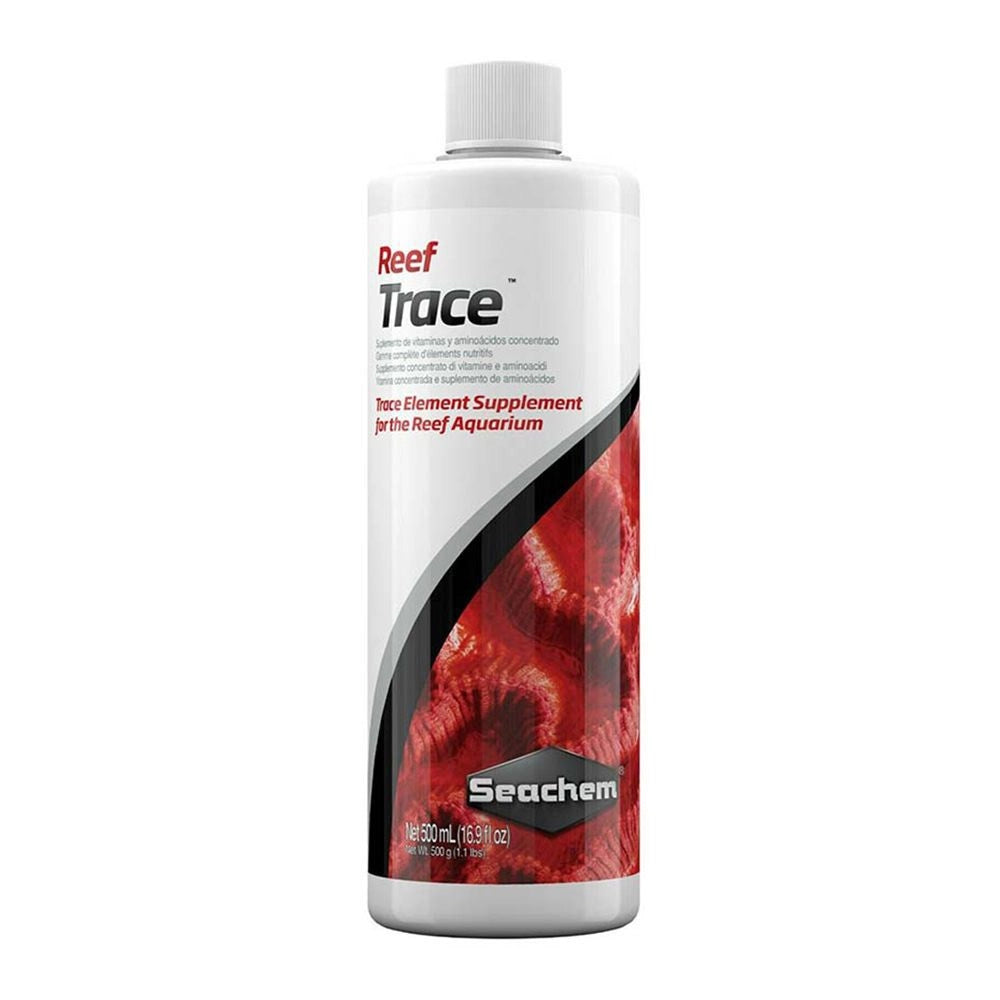 Seachem Reef Trace - Apporta elementi in traccia per la salute e la crescita di un acquario di barriera Formato: 500 ml