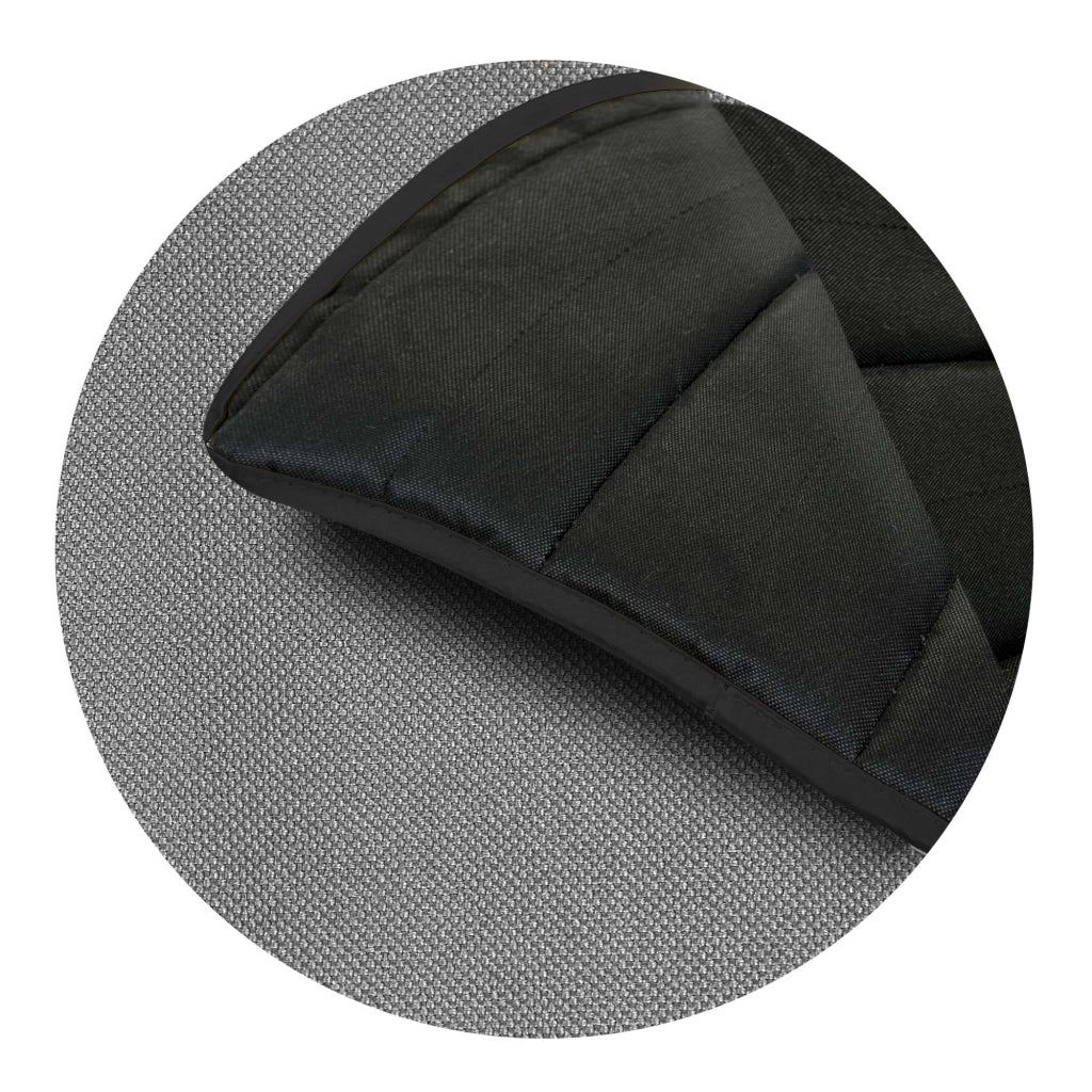 AIO FACTORY 80x60 cm Tappetino per cuccia per cani impermeabile grigio