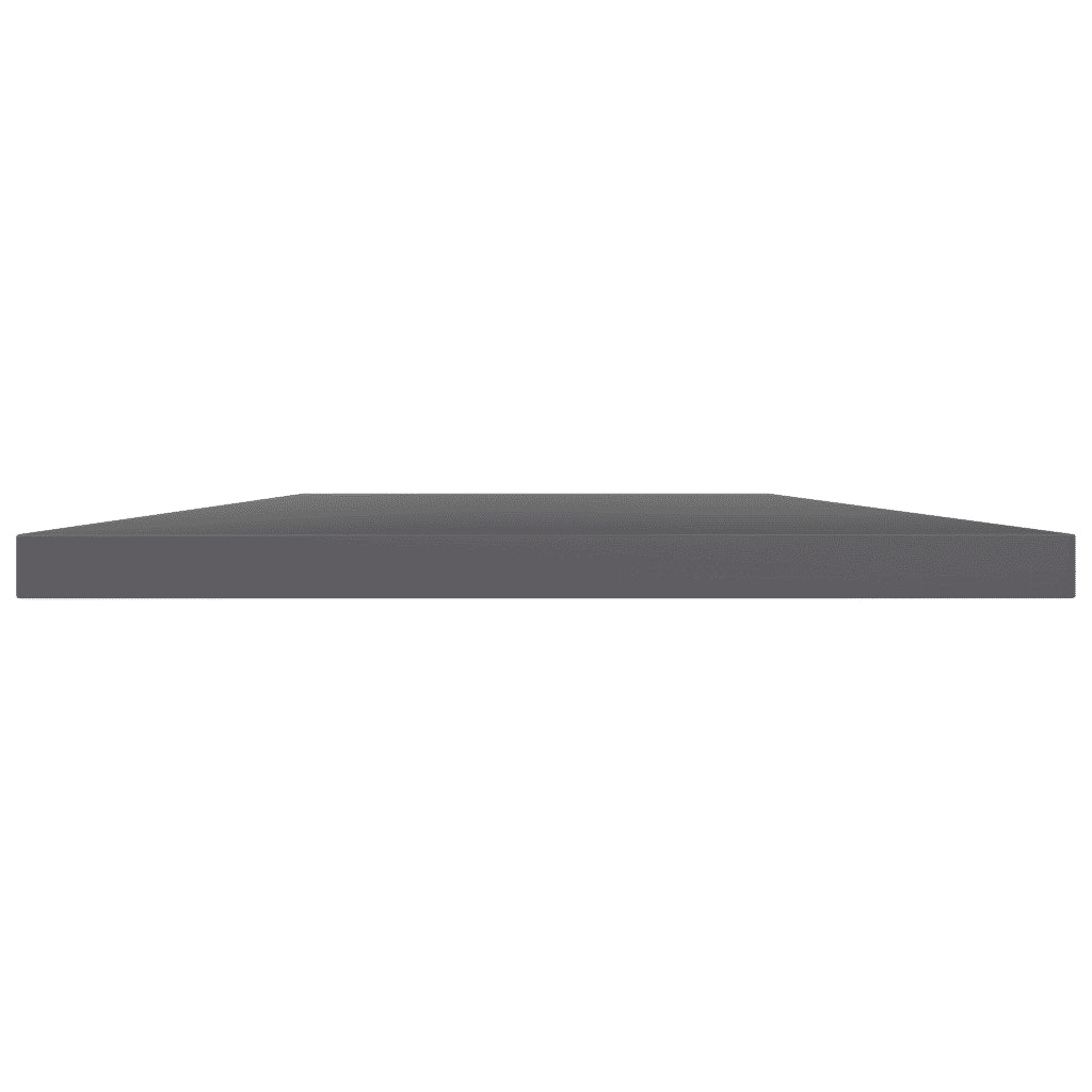 Ripiani per Libreria 8pz Grigio Lucido 60x40x1,5cm Multistrato 805265