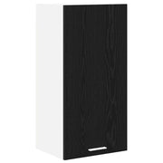 Armadio pensile | Mobile da Cucina Riga Rovere Nero e Bianco 40 x 31 x 80 cm
