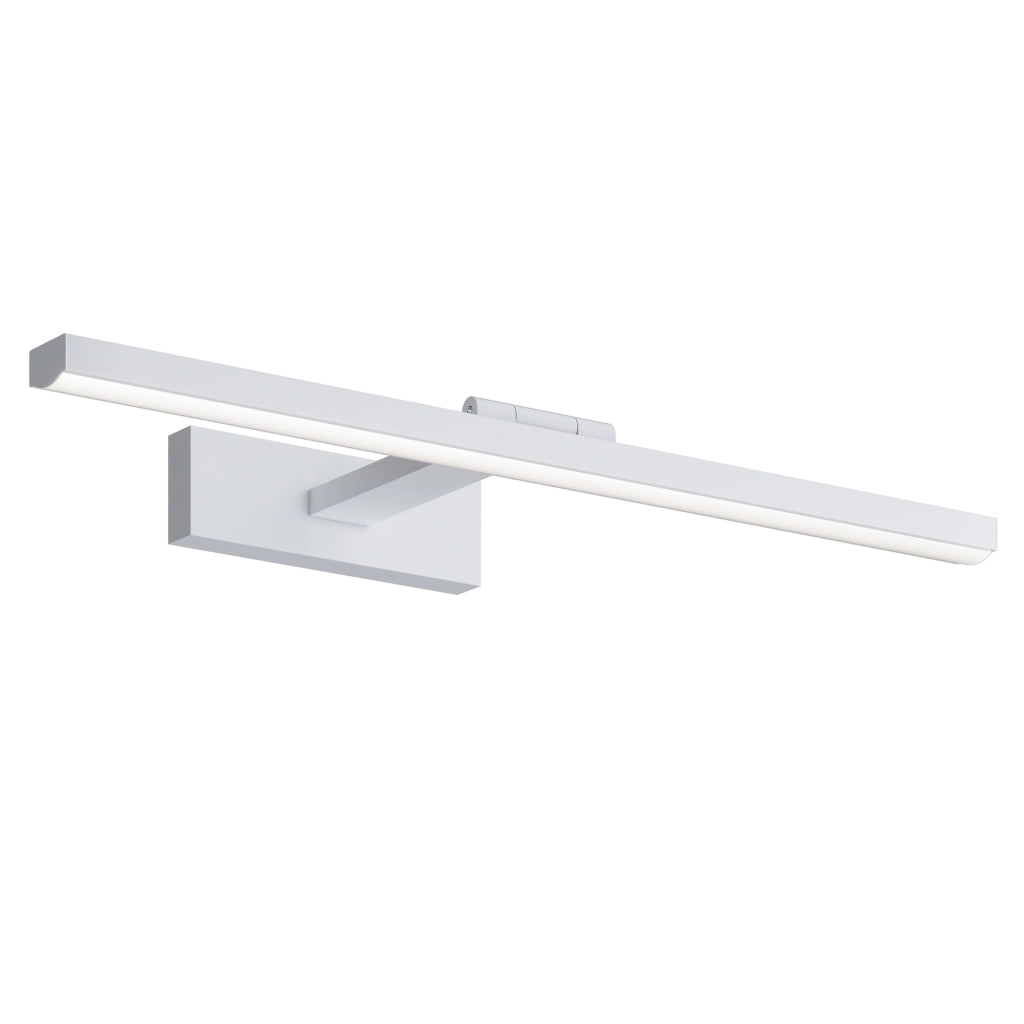 Maytoni Applique moderna Bris 1 luce LED integrato bianco metallo plastica