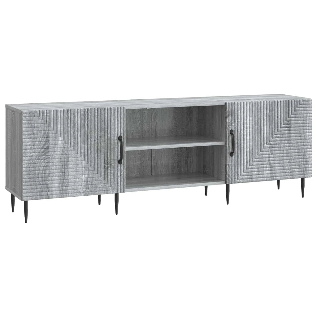 Mobile TV Grigio Sonoma 150 x 31 x 50 cm Legno ingegnerizzato