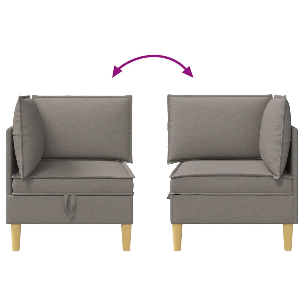 Divano | Divano da soggiorno | Sofa con Stoccaggio Tessuto