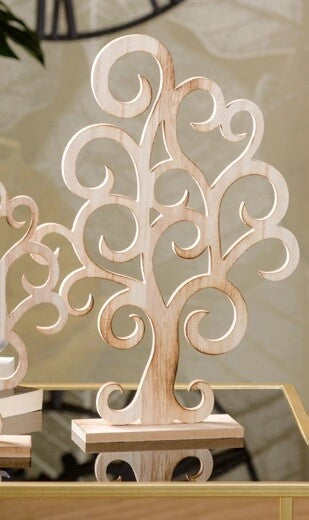 Decorazione casa albero della vita in mdf 20 x 6 x 30 cm