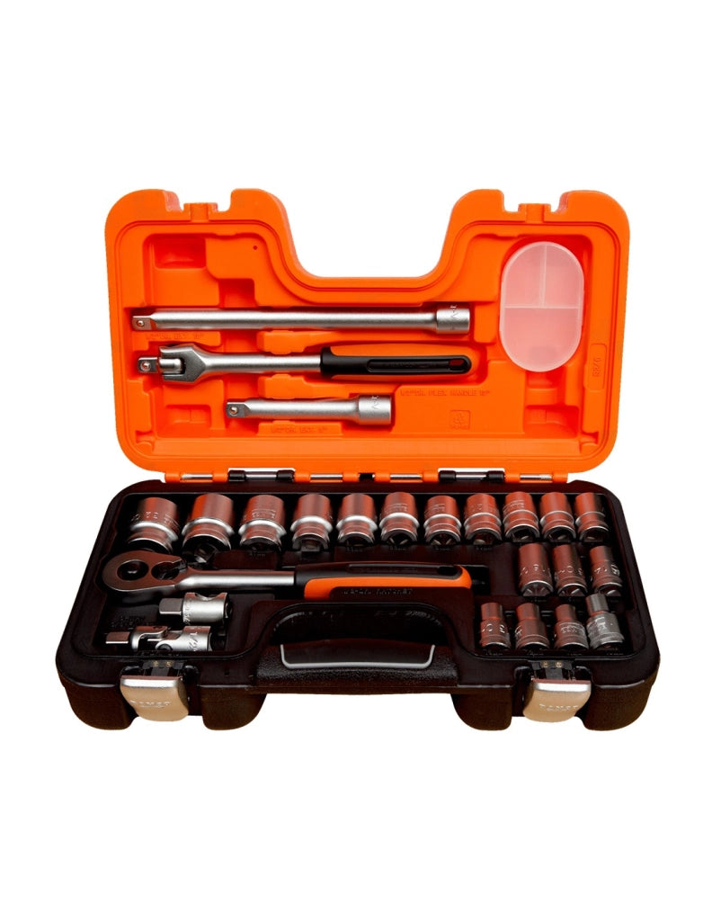 Set di bussole attacco quadro 1/2" BAHCO S240 (24 pezzi)