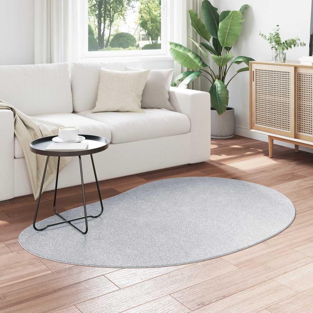 Tappeto per Area Grigio 120x170 cm Antiscivolo