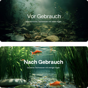 CPF-500 Filtro a pressione con UVC 18 W e chiarificatore per laghetti fino a 30.000l d’acqua