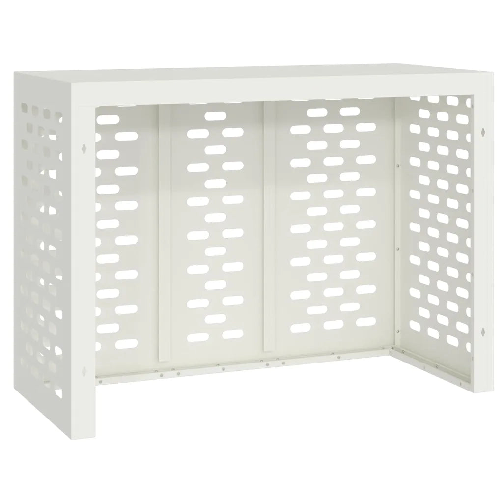 Copertura per condizionatore d'aria Bianco 110 x 50 x 80 cm