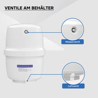 Serbatoio dell’acqua per osmosi inversa 3 gal 11,35 l Per uso alimentare